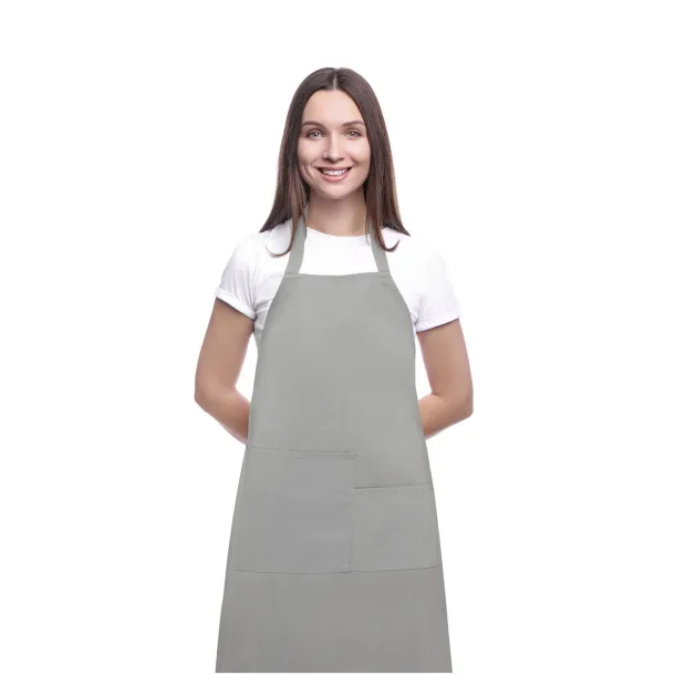 Khana 280 g/m² cotton apron - Seasons Grey