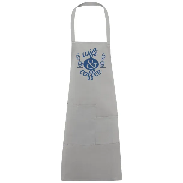 Khana 280 g/m² cotton apron - Seasons Grey