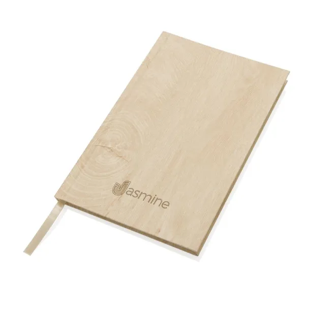  Kavana notes s uzorkom drva, A5 - XD Collection light brown