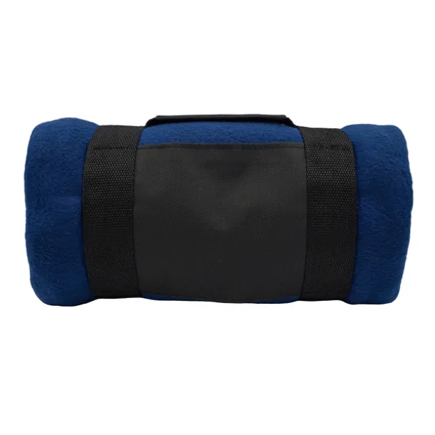 GIT fleece blanket Dark Blue