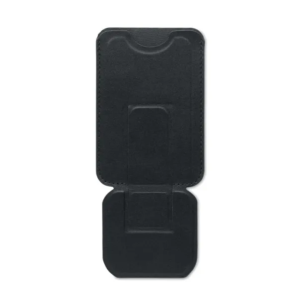 DOBO Card holder with magnetic closure Black