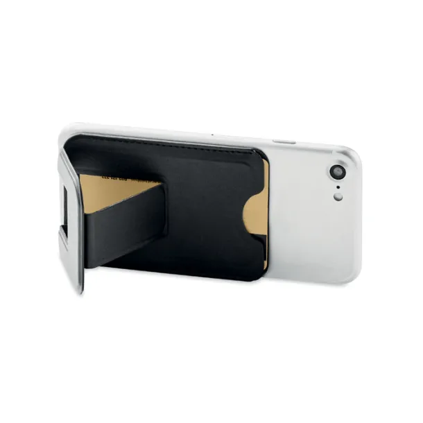 DOBO Card holder with magnetic closure Black