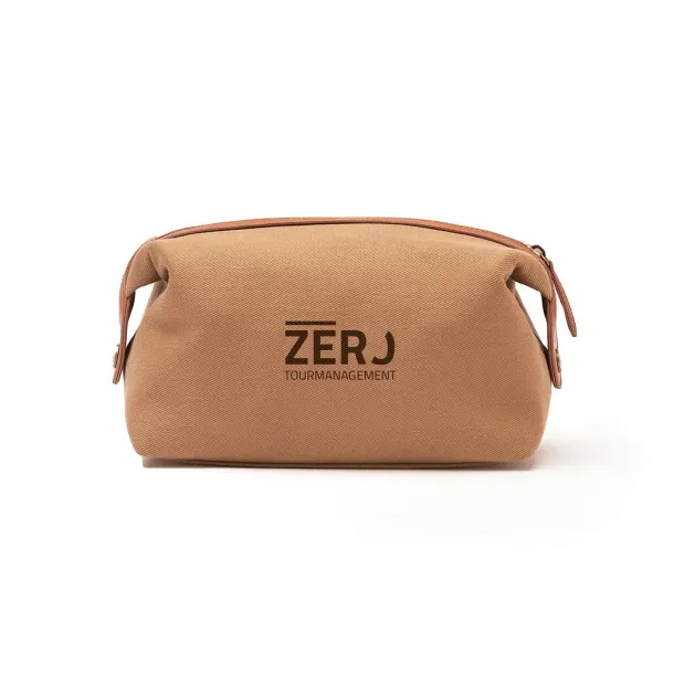  VINGA Sloane RPET washbag - Vinga brown 