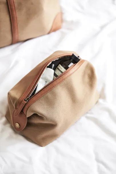  VINGA Sloane RPET washbag - Vinga brown 