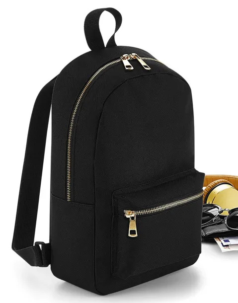  Metallic Zip Mini Backpack - Bagbase