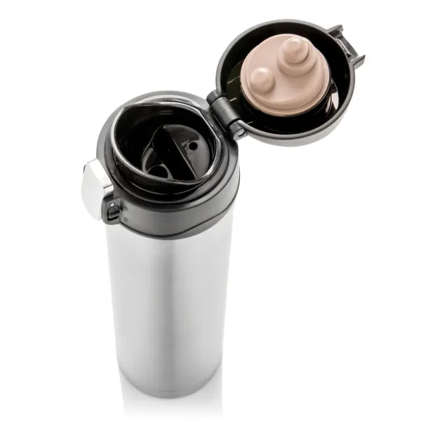  Termos boca, 450 ml - XD Collection Srebrna Crna
