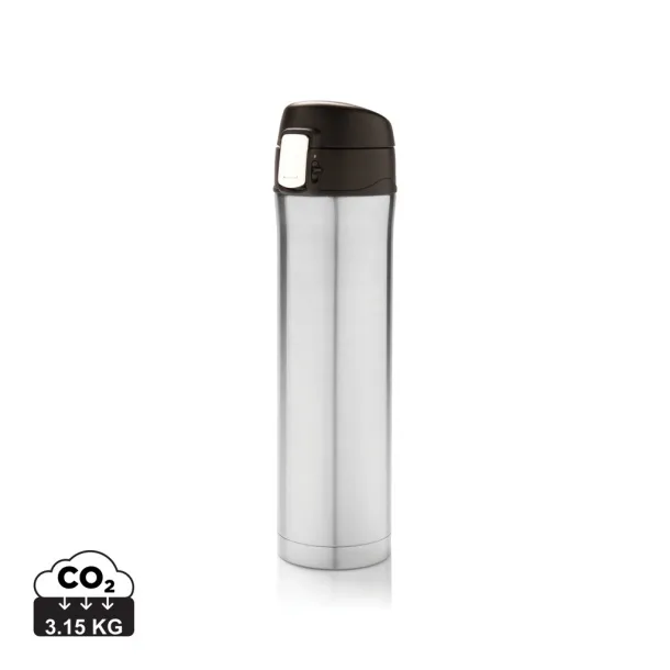  Termos boca, 450 ml - XD Collection Srebrna Crna