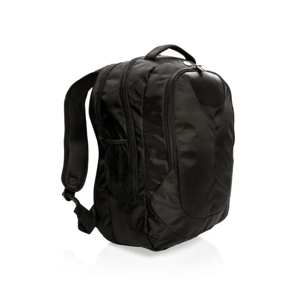  Swiss Peak outdoor laptop backpack - Swiss Peak Black 