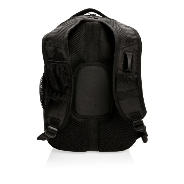  Swiss Peak outdoor laptop backpack - Swiss Peak Black 