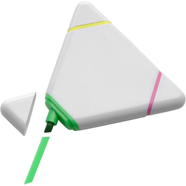  Highlighter "triangular" white