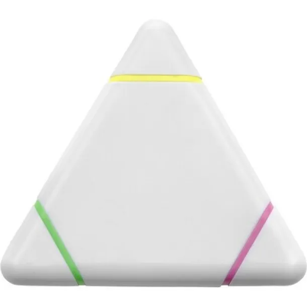  Highlighter "triangular" white