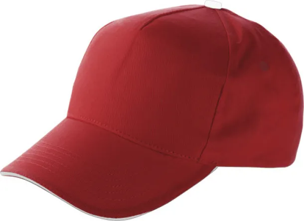 Beau Cotton cap  Crvena