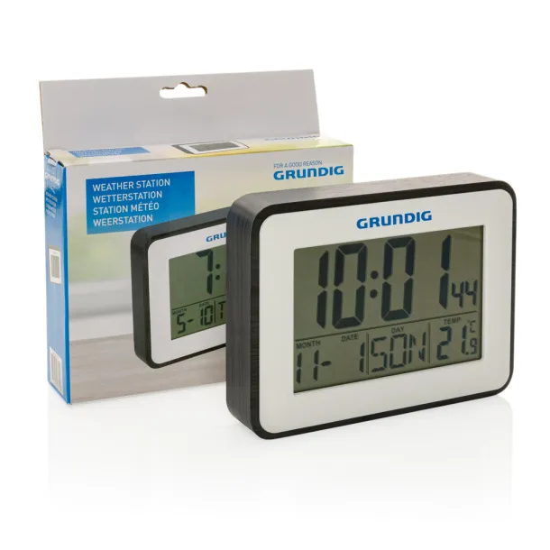  Grundig weatherstation alarm and calendar - Grundig White 