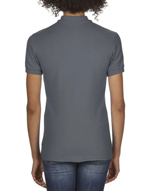  DRYBLEND® LADIES' DOUBLE PIQUÉ POLO - Gildan Charcoal