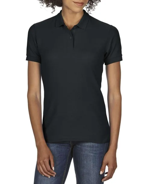  DRYBLEND® LADIES' DOUBLE PIQUÉ POLO - Gildan Black