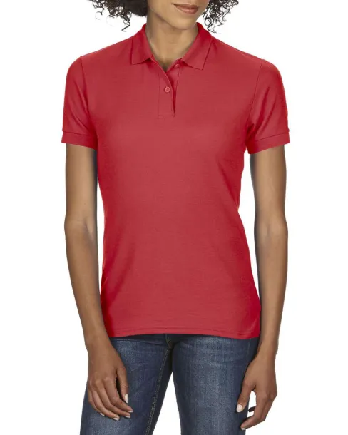  DRYBLEND® LADIES' DOUBLE PIQUÉ POLO - Gildan Red