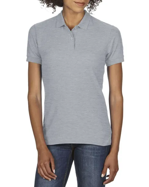  DRYBLEND® LADIES' DOUBLE PIQUÉ POLO - Gildan Ideal Oxford Grey