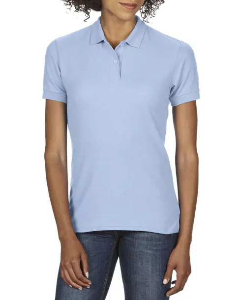  DRYBLEND® LADIES' DOUBLE PIQUÉ POLO - Gildan Light Blue