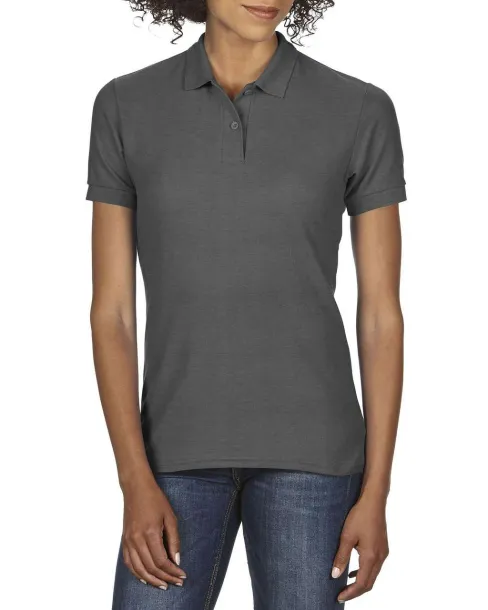  DRYBLEND® LADIES' DOUBLE PIQUÉ POLO - Gildan Dark Heather