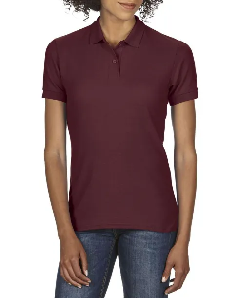  DRYBLEND® LADIES' DOUBLE PIQUÉ POLO - Gildan Maroon