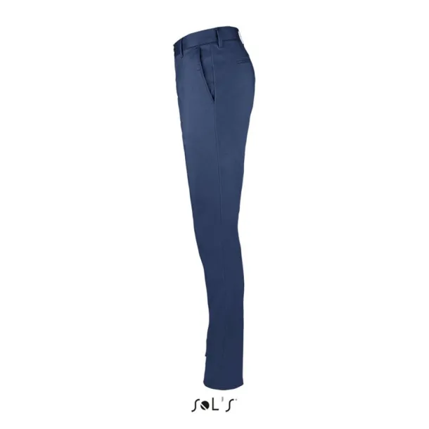  SOL'S JARED WOMEN - SATIN STRETCH TROUSERS - SOL'S French Navy