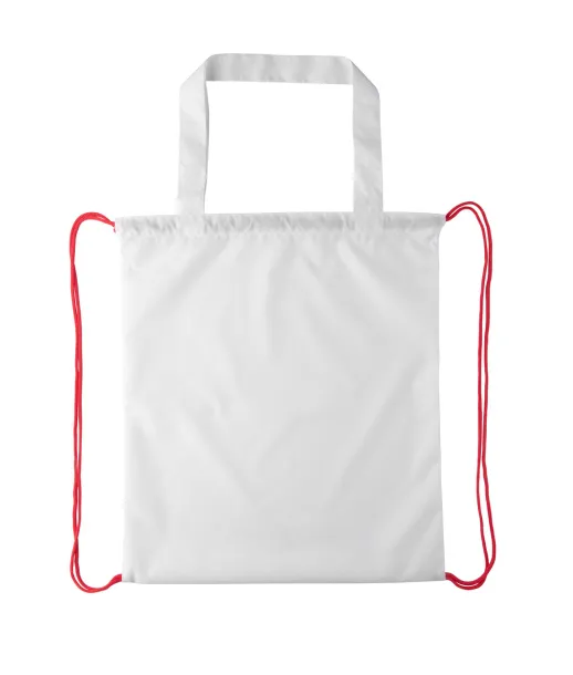 CreaDraw Shop custom drawstring bag Red White