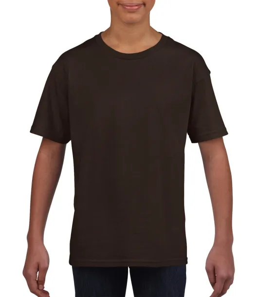  Softstyle® dječja kratka majica, 153 g/m² - Gildan Dark Chocolate