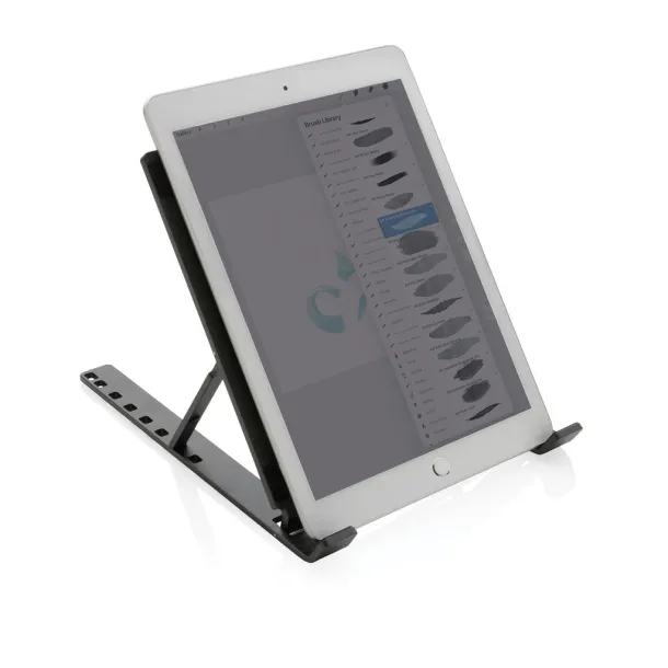  Terra univerzalni stalak za laptop/tablet od RCS recikliranog aluminija - XD Xclusive Siva 