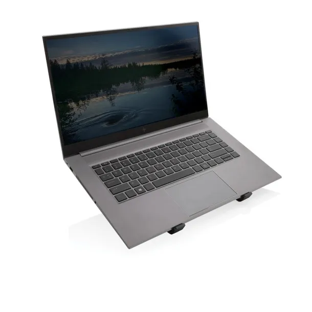  Terra RCS recycled aluminum universal laptop/tablet stand - XD Xclusive Grey 