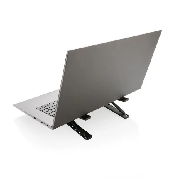  Terra RCS recycled aluminum universal laptop/tablet stand - XD Xclusive Grey 