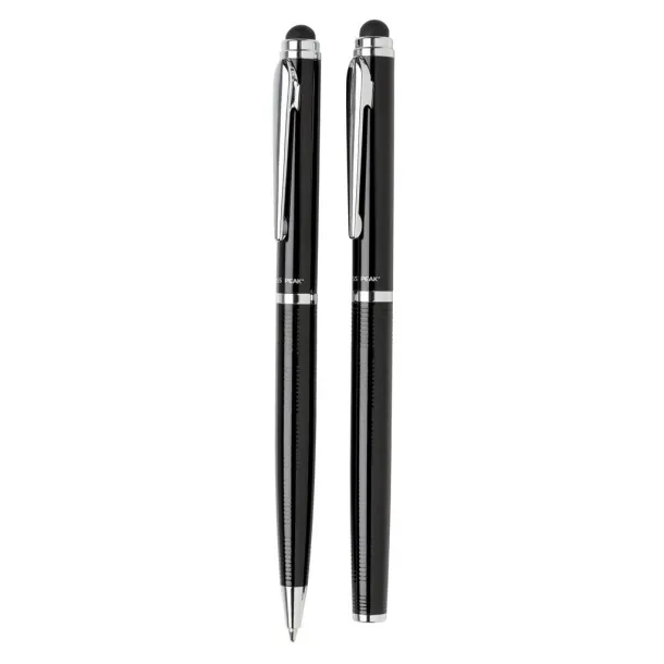  Swiss Peak deluxe pen set - Swiss Peak Black 