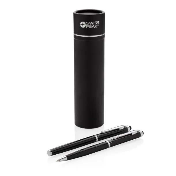  Swiss Peak deluxe pen set - Swiss Peak Black 