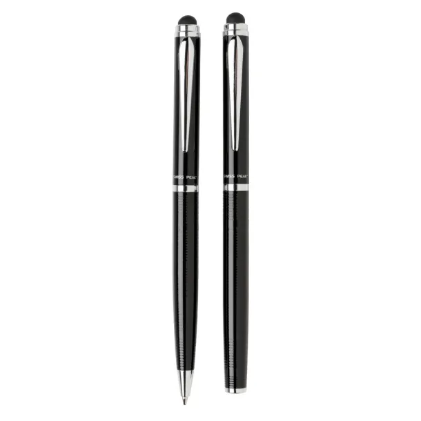  Swiss Peak deluxe pen set - Swiss Peak Black 