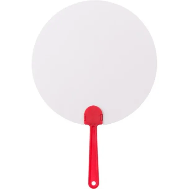  Hand fan red