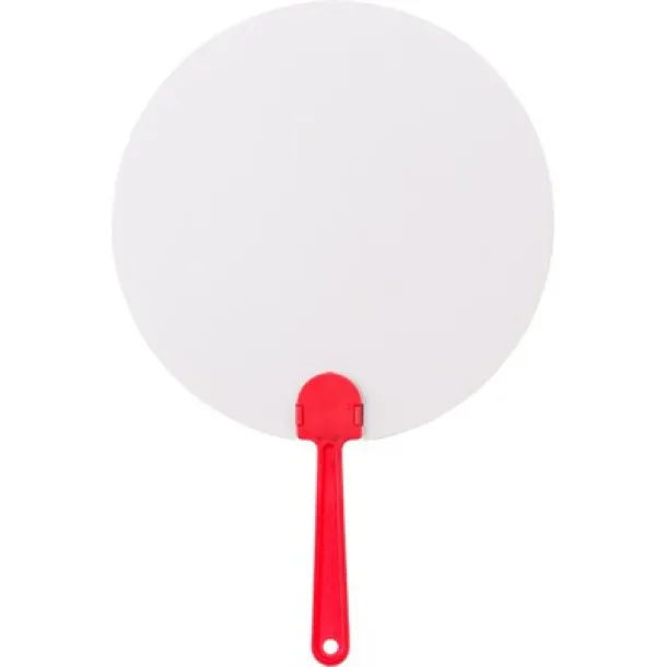  Hand fan red