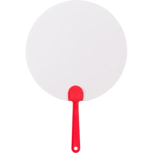  Hand fan red