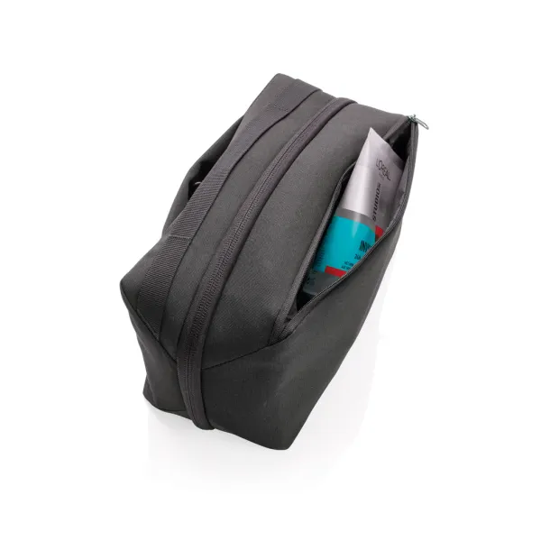  Swiss Peak AWARE™ toiletry bag PVC free - Swiss Peak Black 