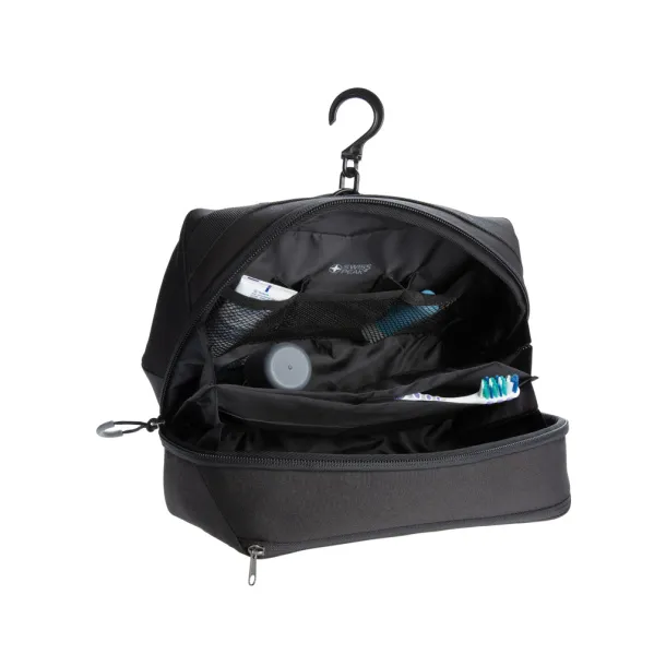  Swiss Peak AWARE™ toiletry bag PVC free - Swiss Peak Black 