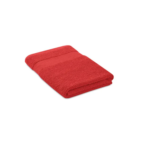 PERRY Towel organic cotton 140x70cm Red