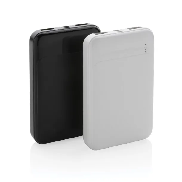  RCS recycled plastic 5.000 mAh powerbank - XD Collection White 