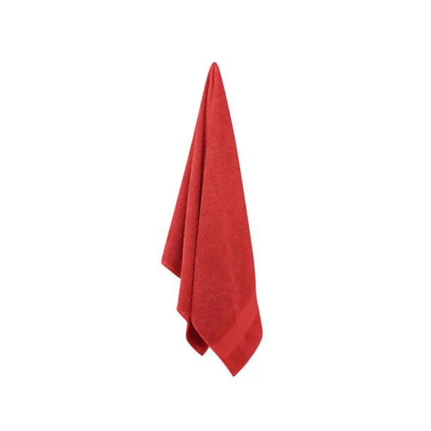 PERRY Towel organic cotton 140x70cm Red