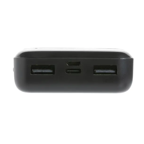  RCS standard recycled plastic 10.000 mAh powerbank - XD Collection Black 