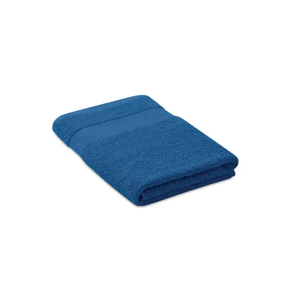 PERRY Towel organic cotton 140x70cm Royal blue