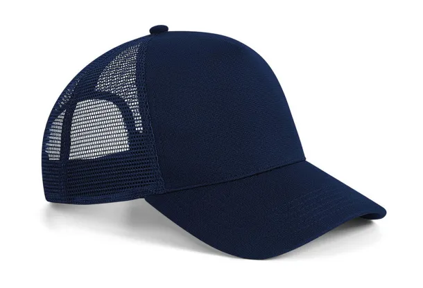  Microknit Snapback Trucker - Beechfield French Navy