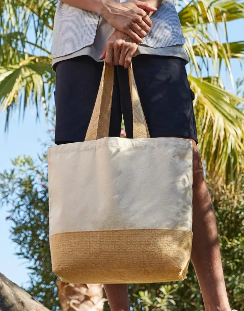  Jute Base Canvas Tote, cotton 407 g/m² - Westford Mill