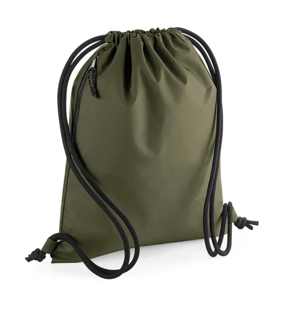  Gym torba s vezicama od recikliranog poliestera - Bagbase Military Green