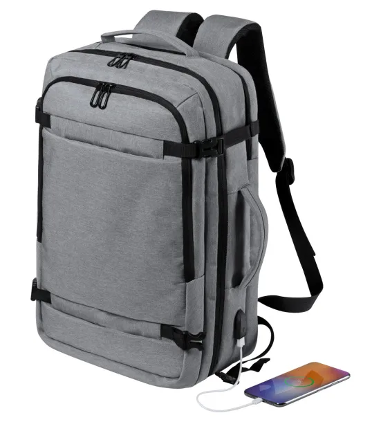 Diven document backpack Grey
