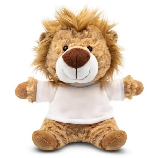 Manethew Plush lion light brown