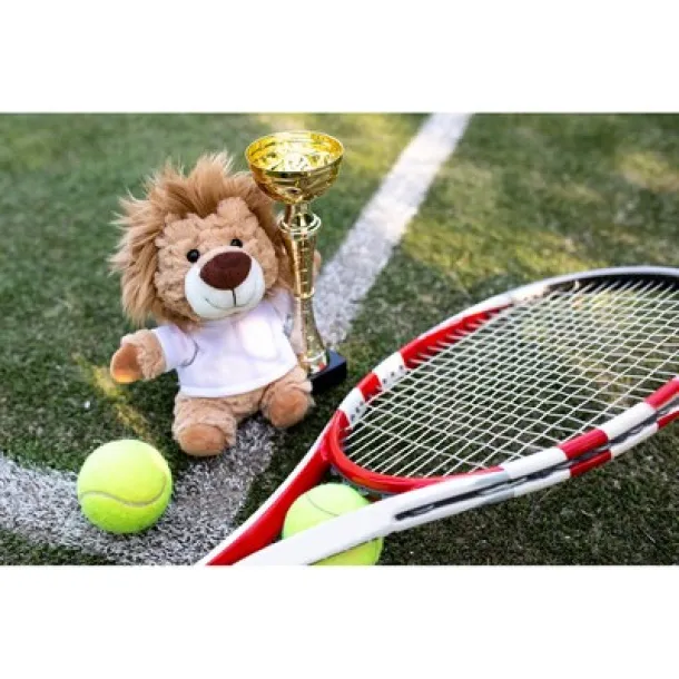 Manethew Plush lion light brown