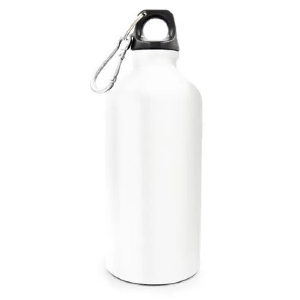 Marilsa Sports bottle 500 ml with carabiner clip white